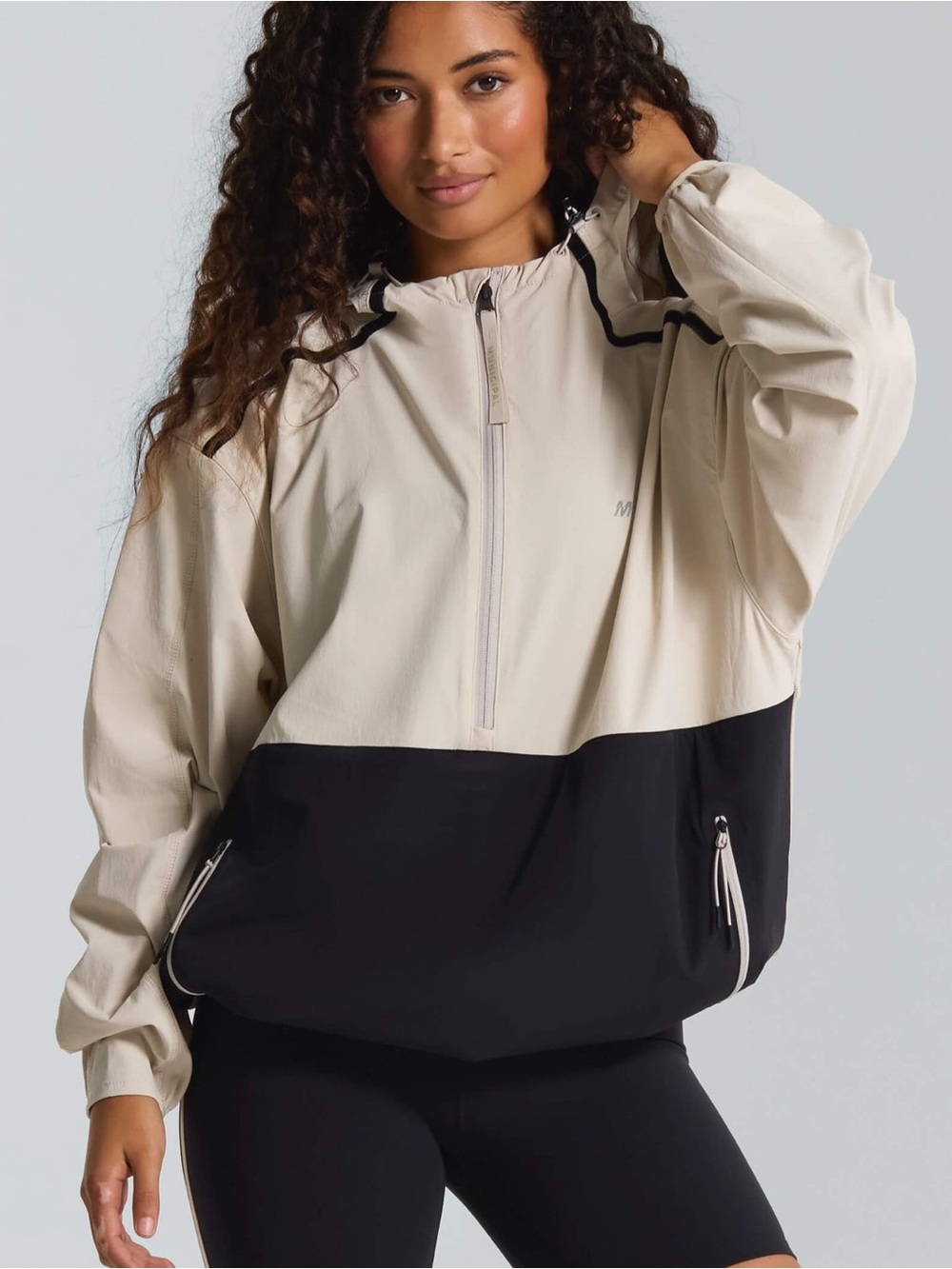 Municipal Jacket Womens momentum half zip anorak Small Packable